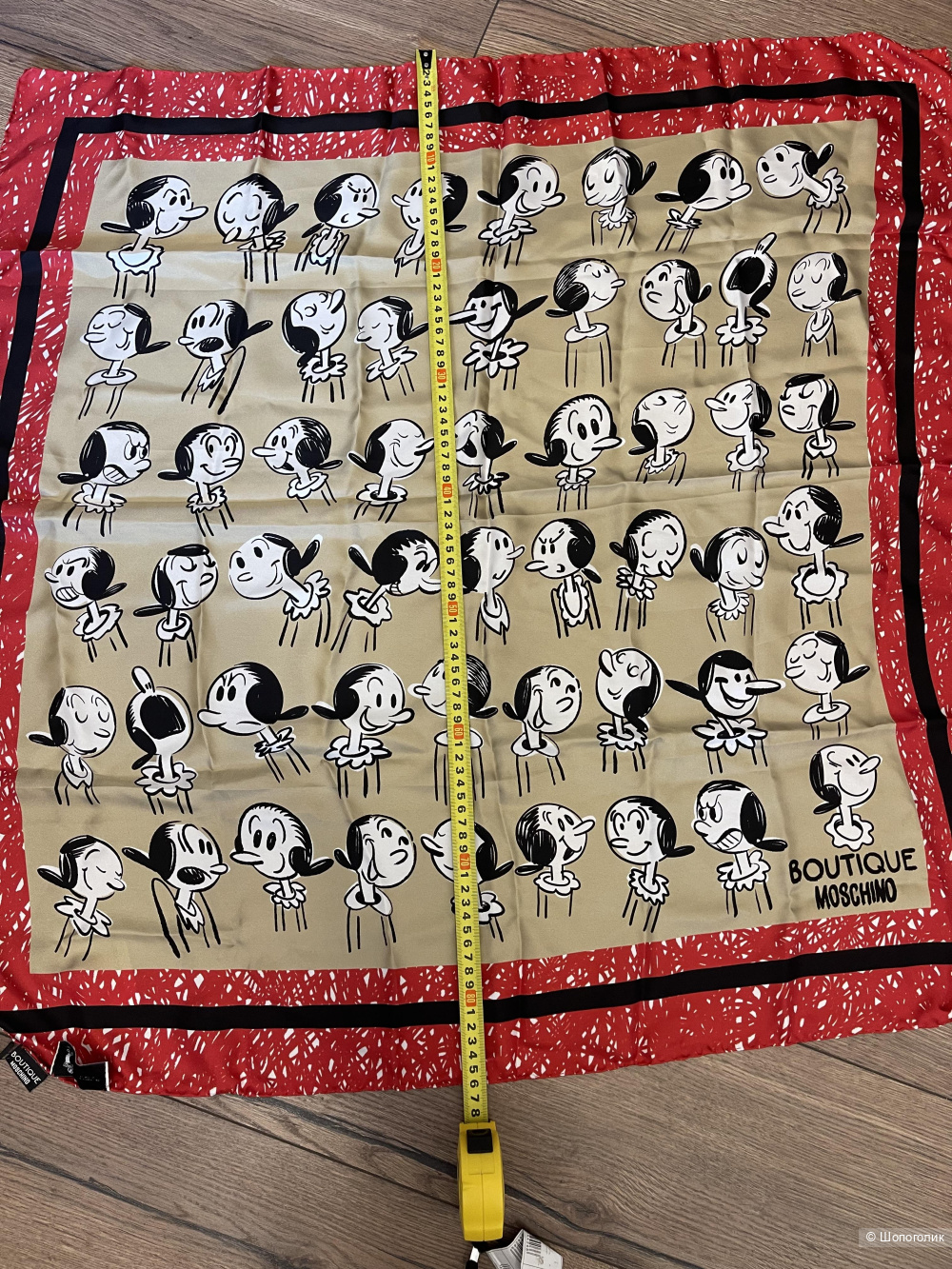 Шелковый платок Boutique Moschino