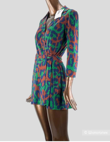 Diane Von Furstenberg шелковый комбинезон, S