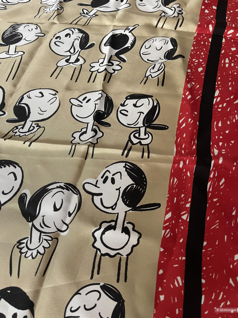 Шелковый платок Boutique Moschino