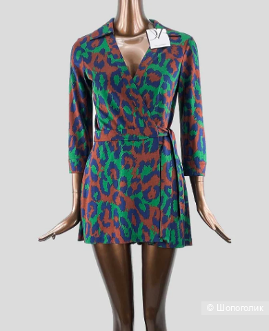 Diane Von Furstenberg шелковый комбинезон, S