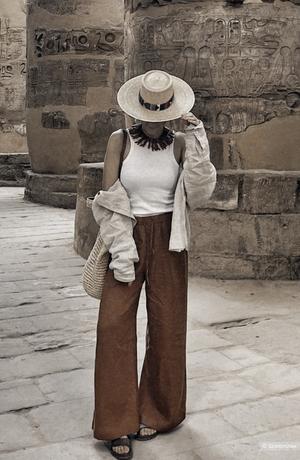 Льняные брюки Agenda/M