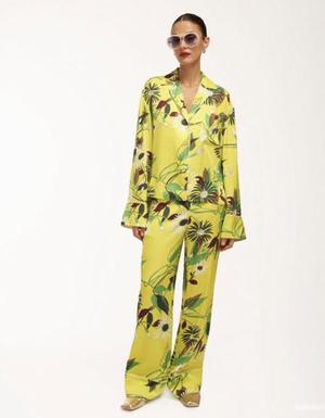 Костюм в пижамном стиле equipment shalom, L