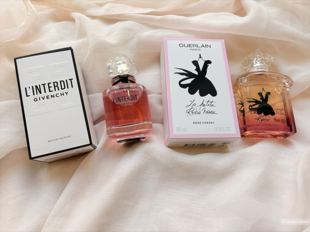 Сет духов Givenchy L'Interdit и Guerlain La Petite Robe Noire 100 мл