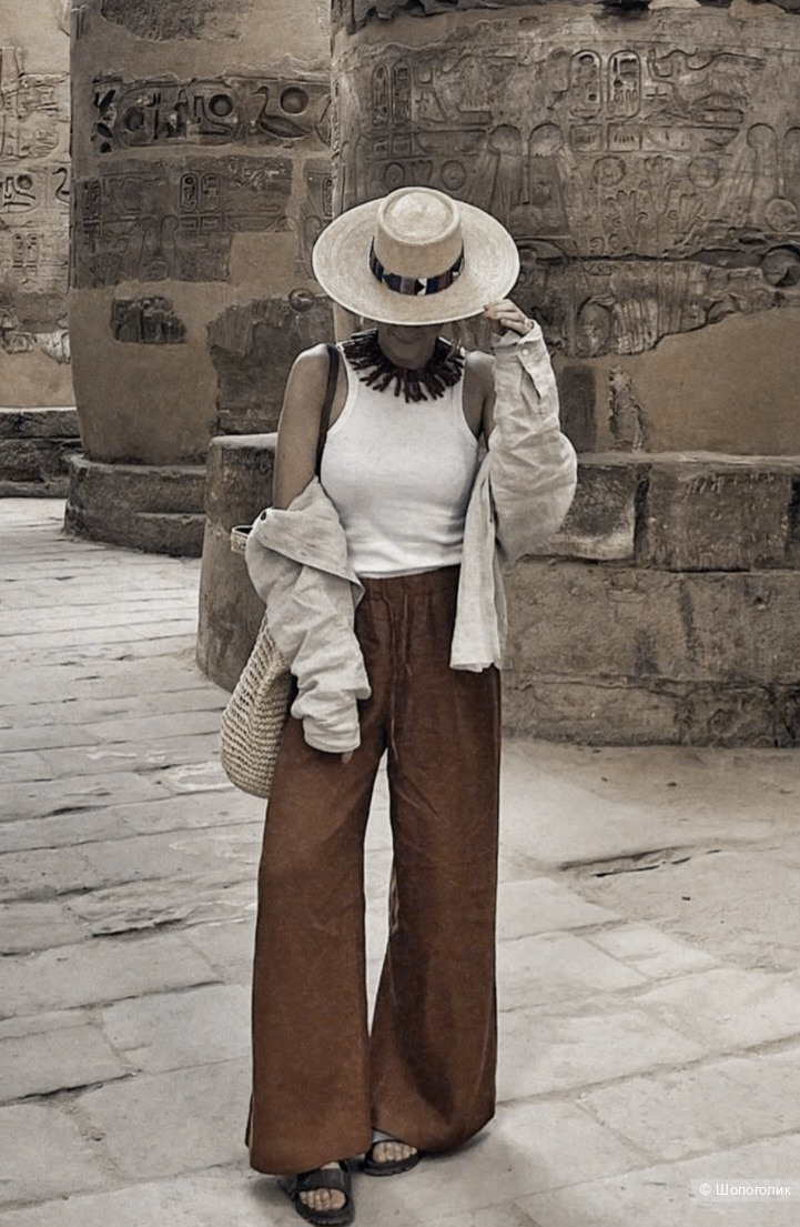 Льняные брюки Agenda/L