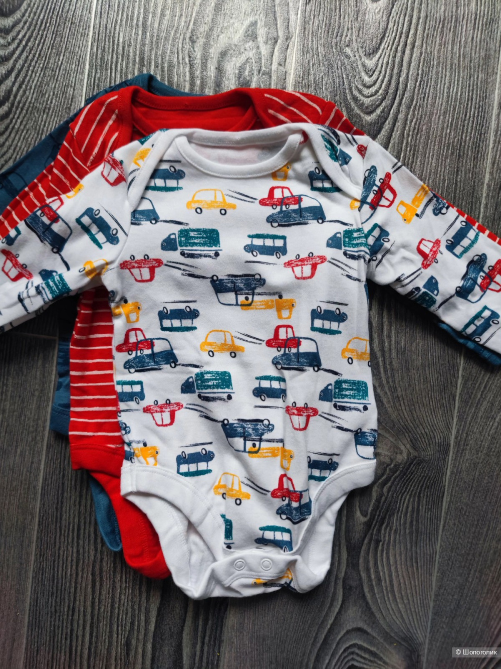Боди Mothercare 3-6 мес (3шт)