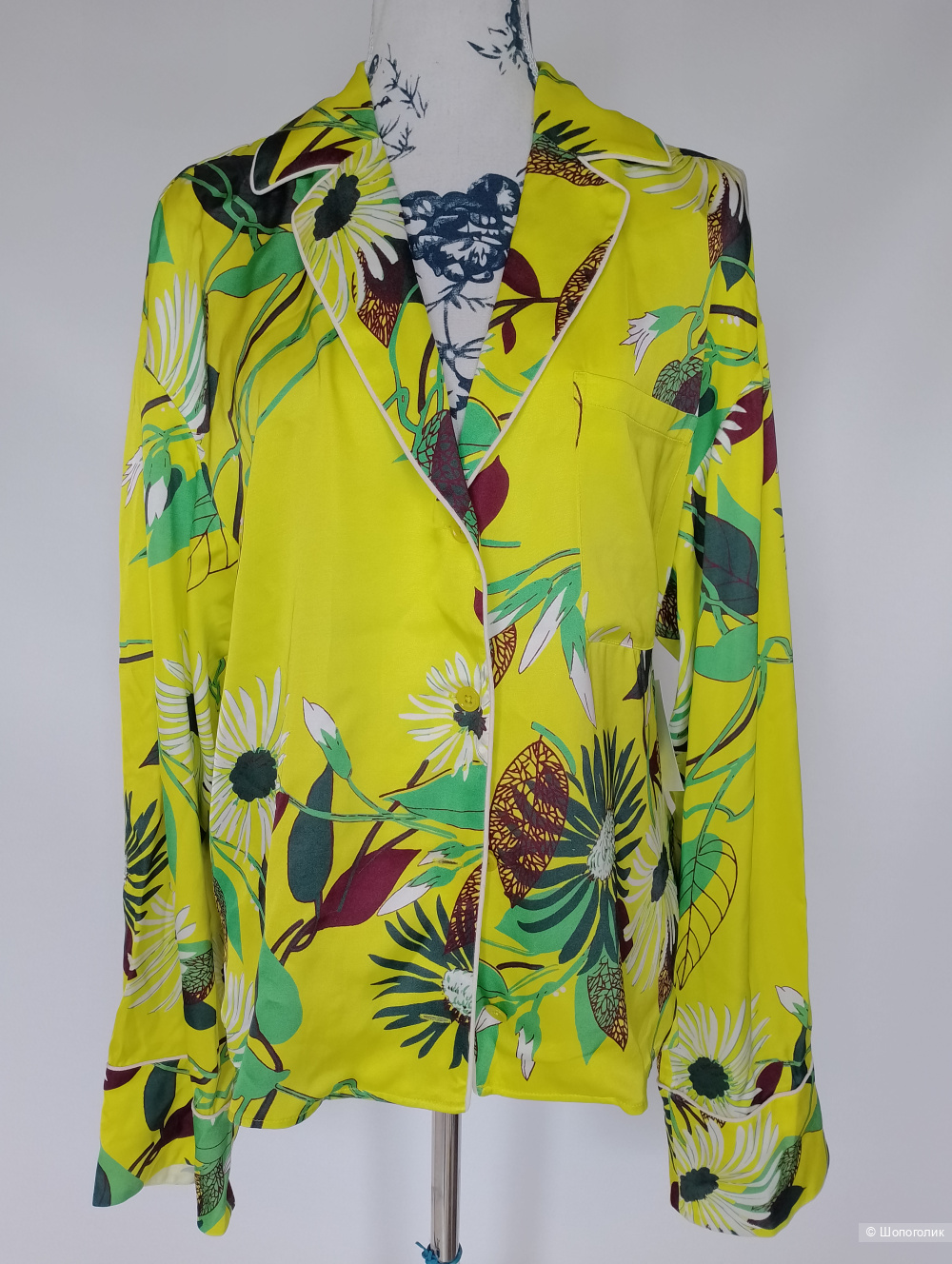 Костюм в пижамном стиле equipment shalom, L