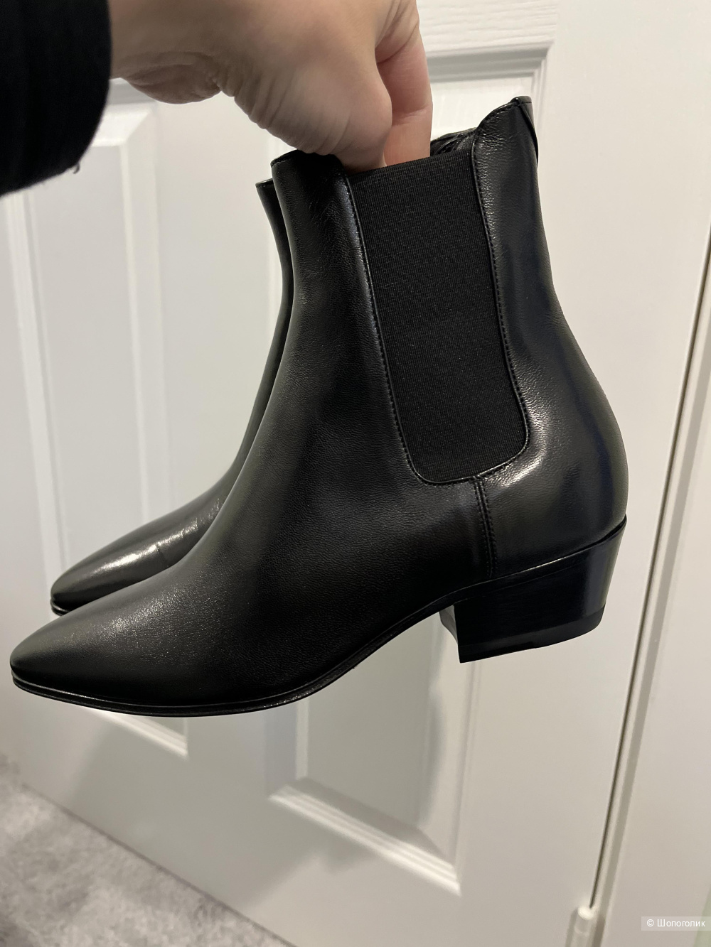 Ботинки казаки Saint Laurent размер 35.5