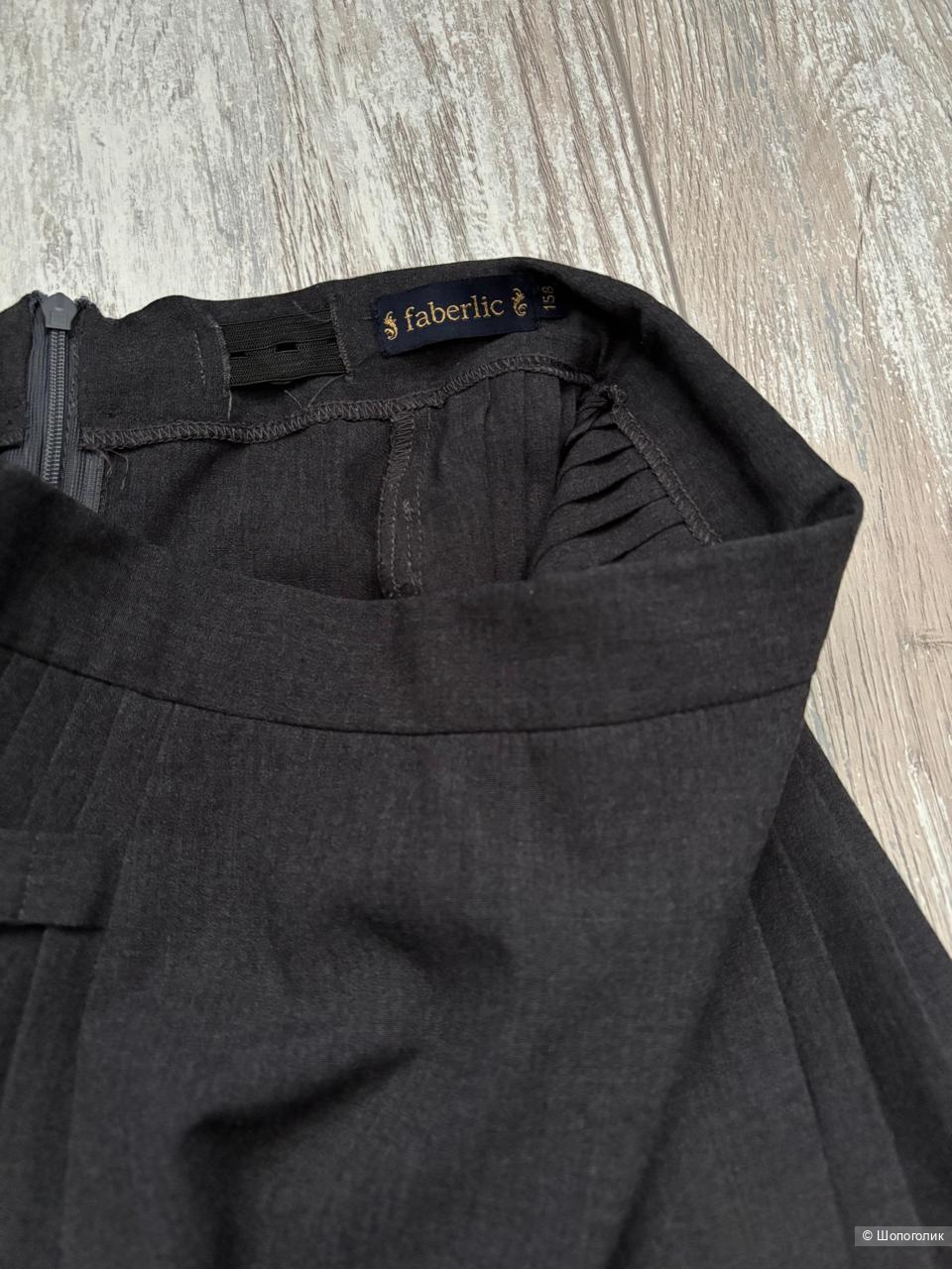 Юбка школьная Faberlic, р.158.