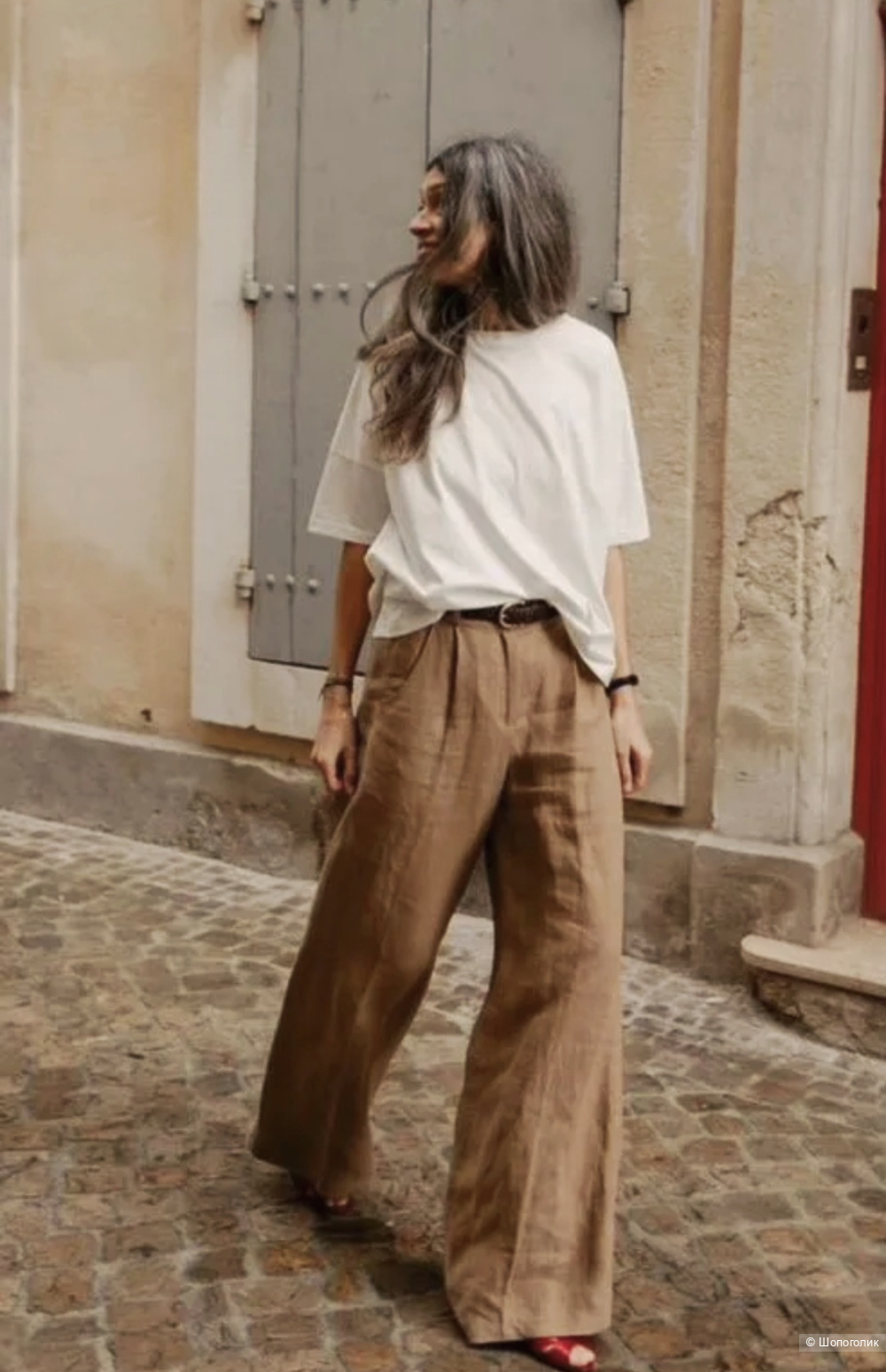 Льняные брюки Agenda/L