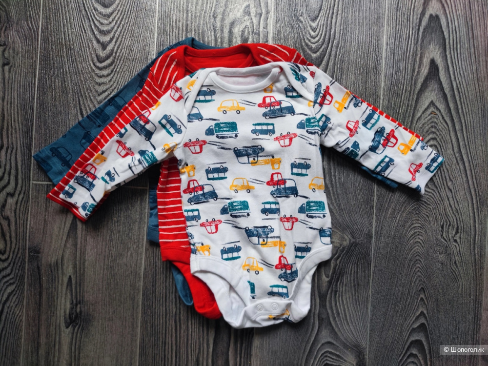 Боди Mothercare 3-6 мес (3шт)