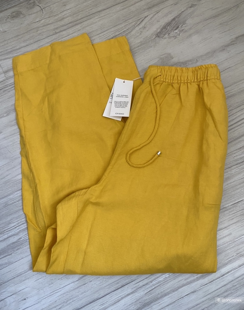 Льняные штаны OYSHO S
