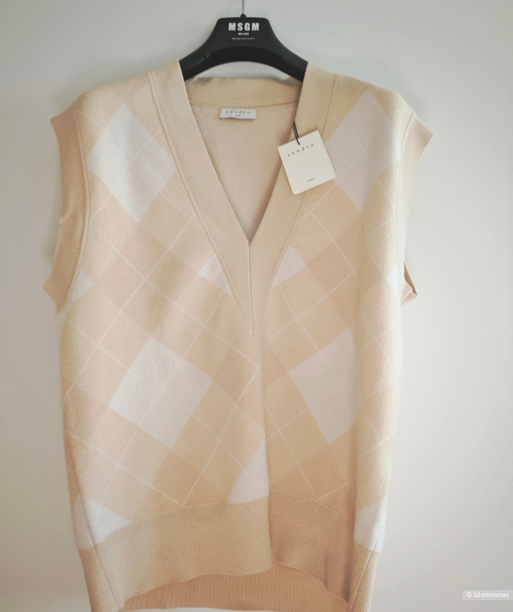 Кофта жилет Sandro, размер рос 44