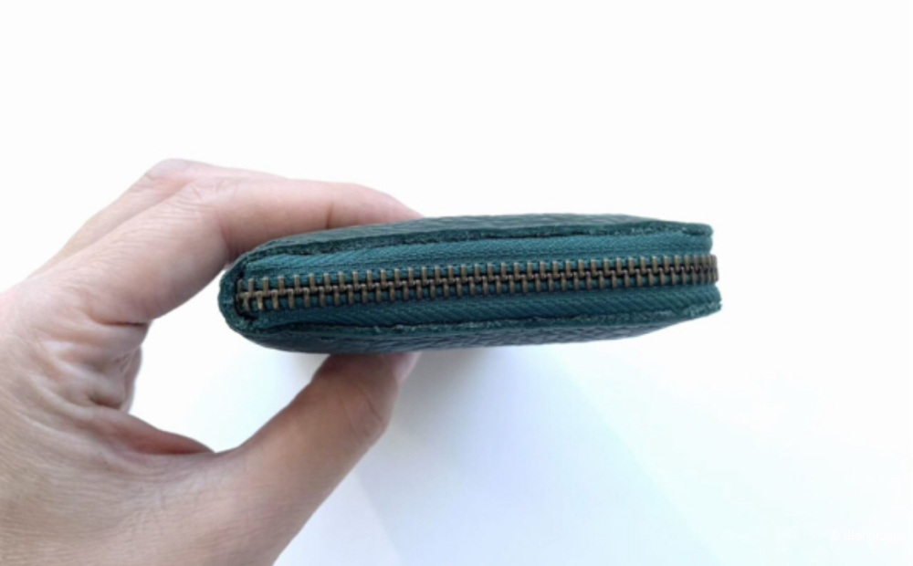 Кошелёк кожаный Kanishka