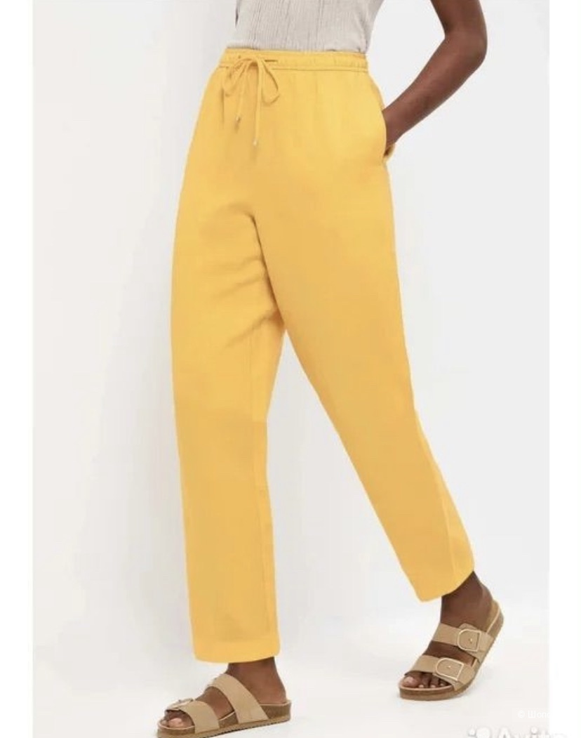 Льняные штаны OYSHO S