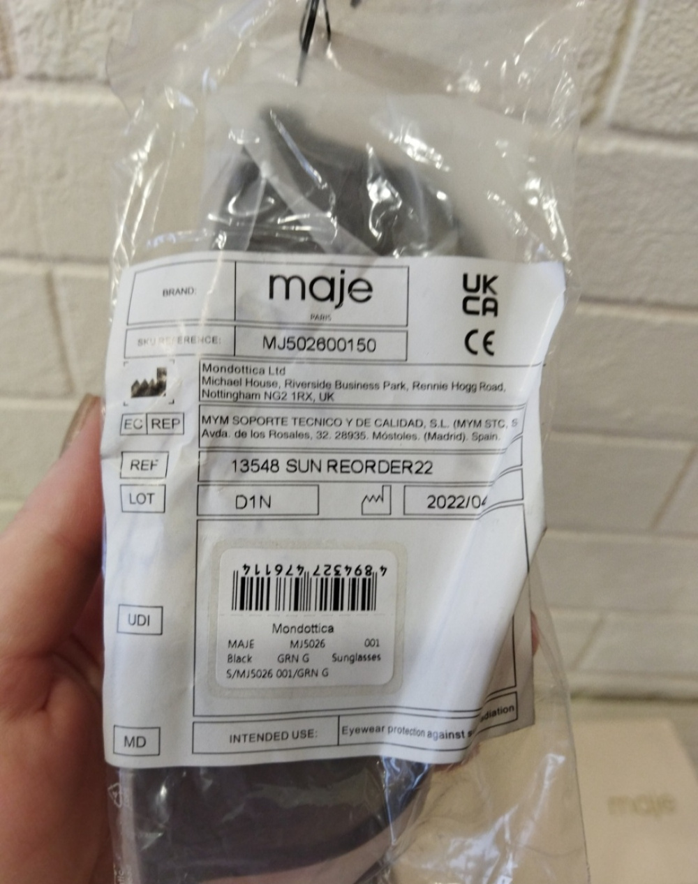 Солнцезащитные очки MAJE