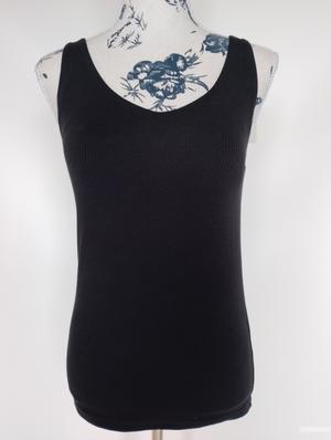 Топ майка с бра uniqlo airism в рубчик , S