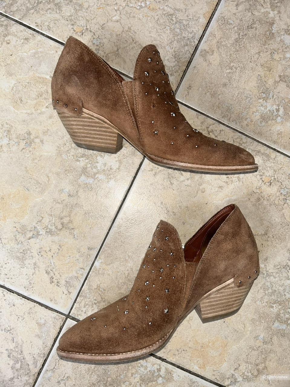 Замшевые казаки SIGERSON MORRISON, размер 36,5