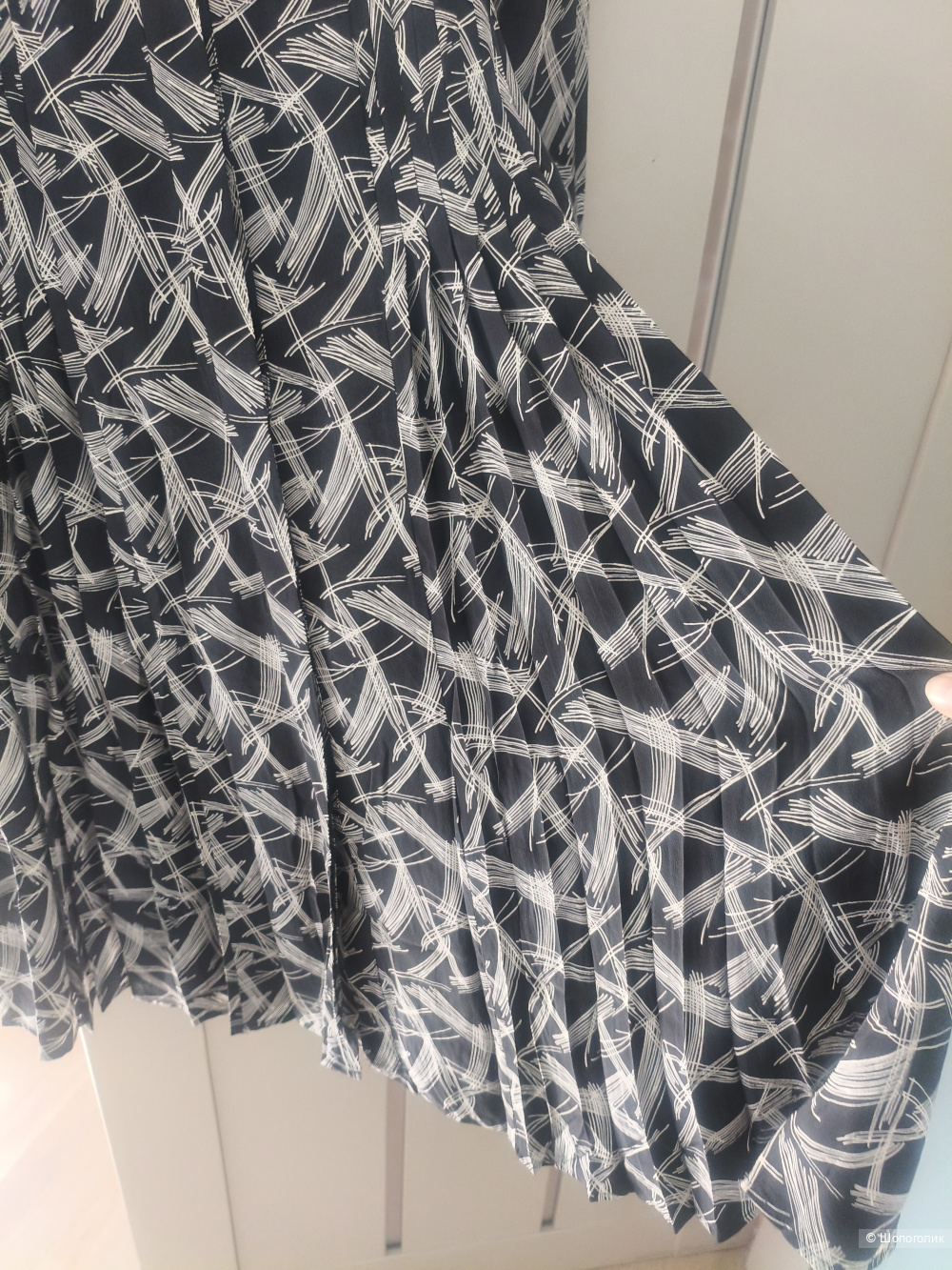 Шёлковое платье Equipment размер L