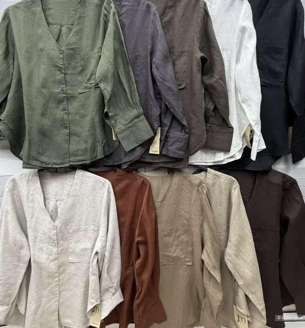 Рубашка лен M Ko, 42-52