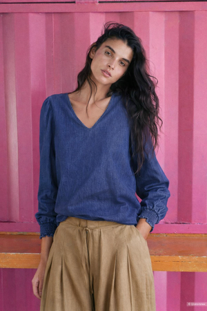 Джинсовая блуза блузка JDY р. 12UK (46-48)