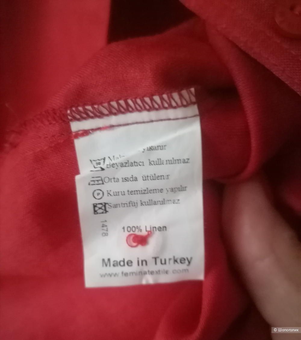 Льняная рубашка Femina 46-48