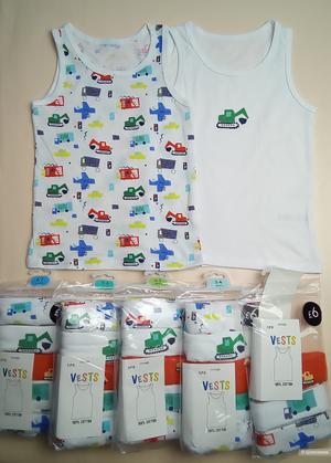 Упаковка маечек George 2-7 лет