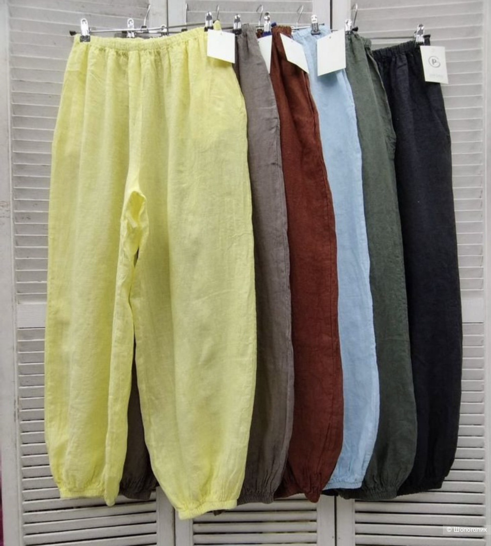 Брюки султанки Puro Lino, 42-52