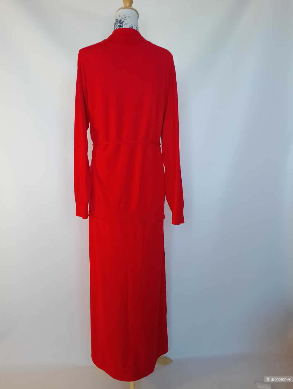 12 storeez комплект платье кардиган, M