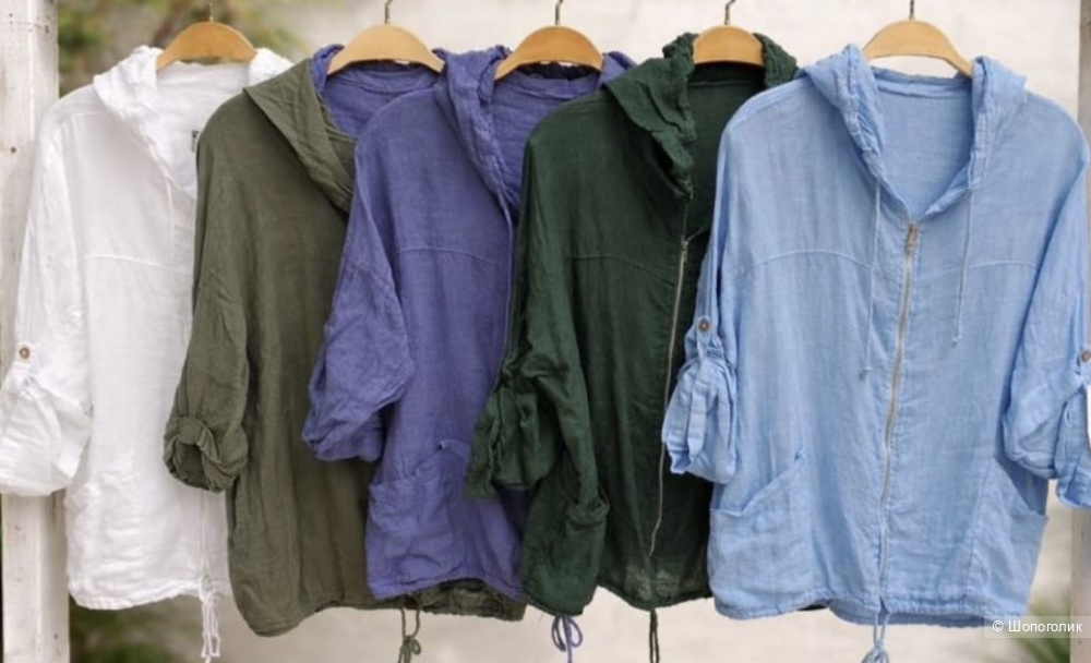 Бомбер лен Puro lino, 42-52