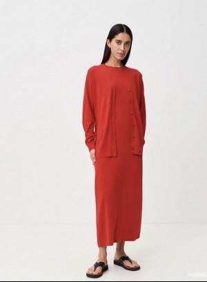 12 storeez комплект платье кардиган, M