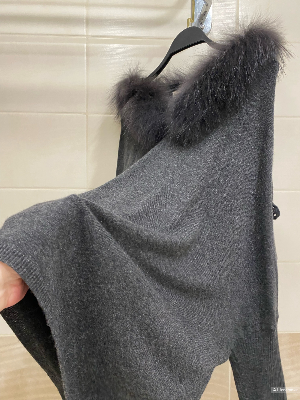 Джемпер -пончо  Version Feminin.One size