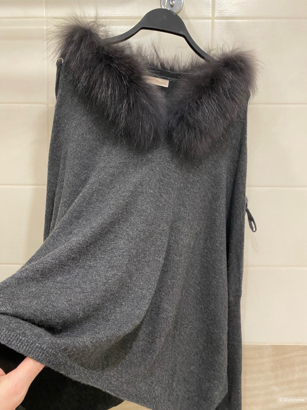 Джемпер -пончо  Version Feminin.One size