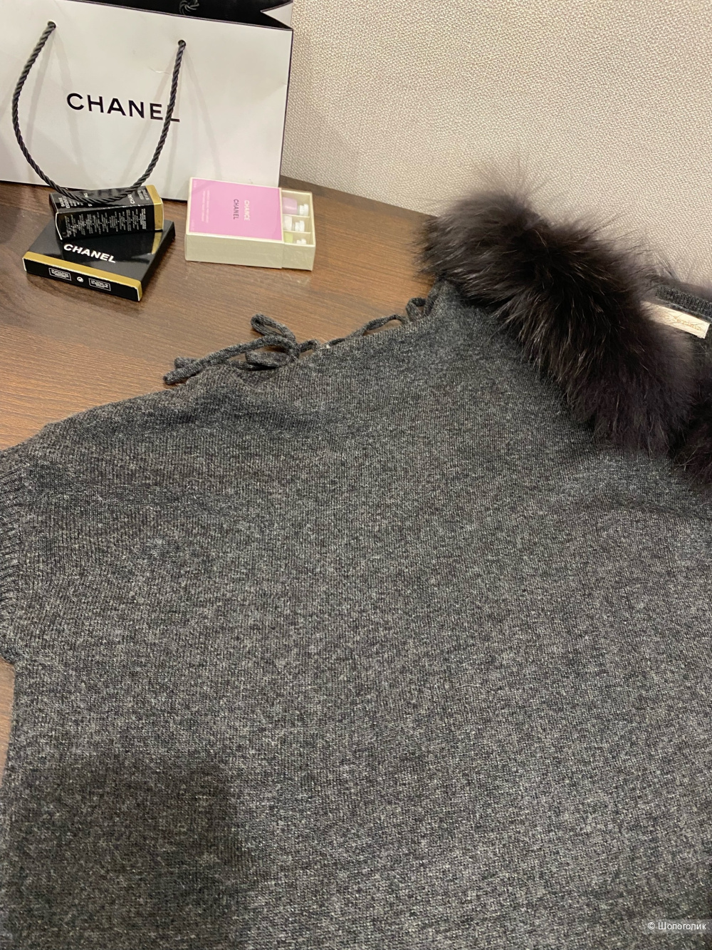 Джемпер -пончо  Version Feminin.One size