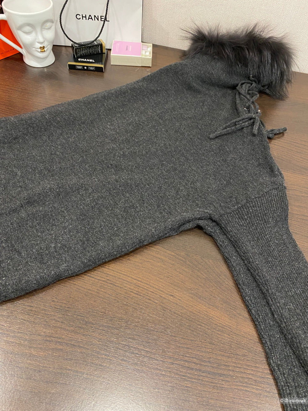 Джемпер -пончо  Version Feminin.One size