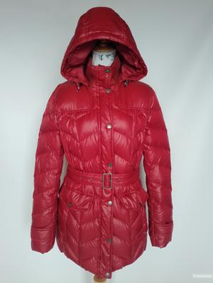 Пуховик lands end с капюшоном, L