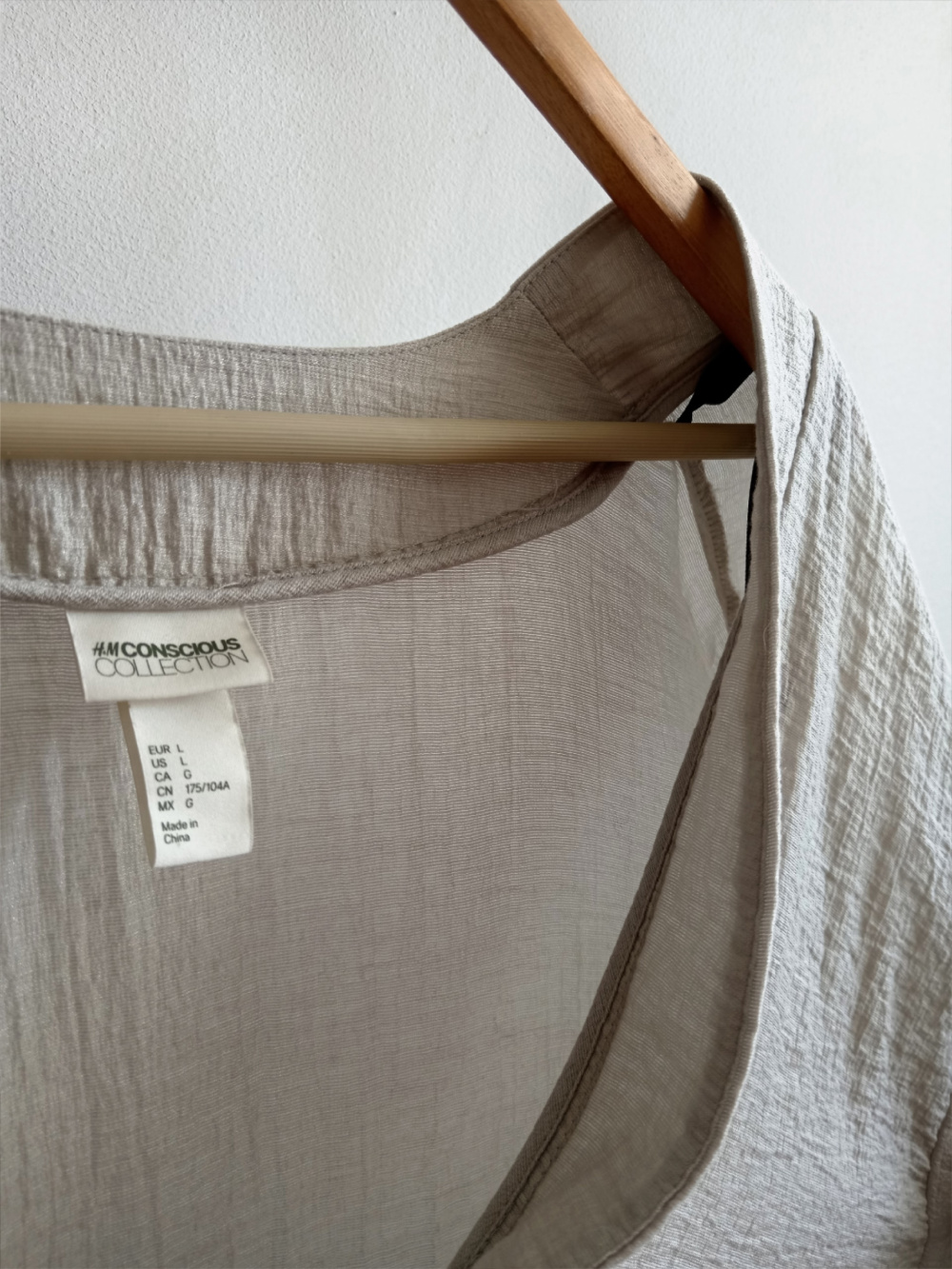 Кимоно H&M Conscious Collection размер L