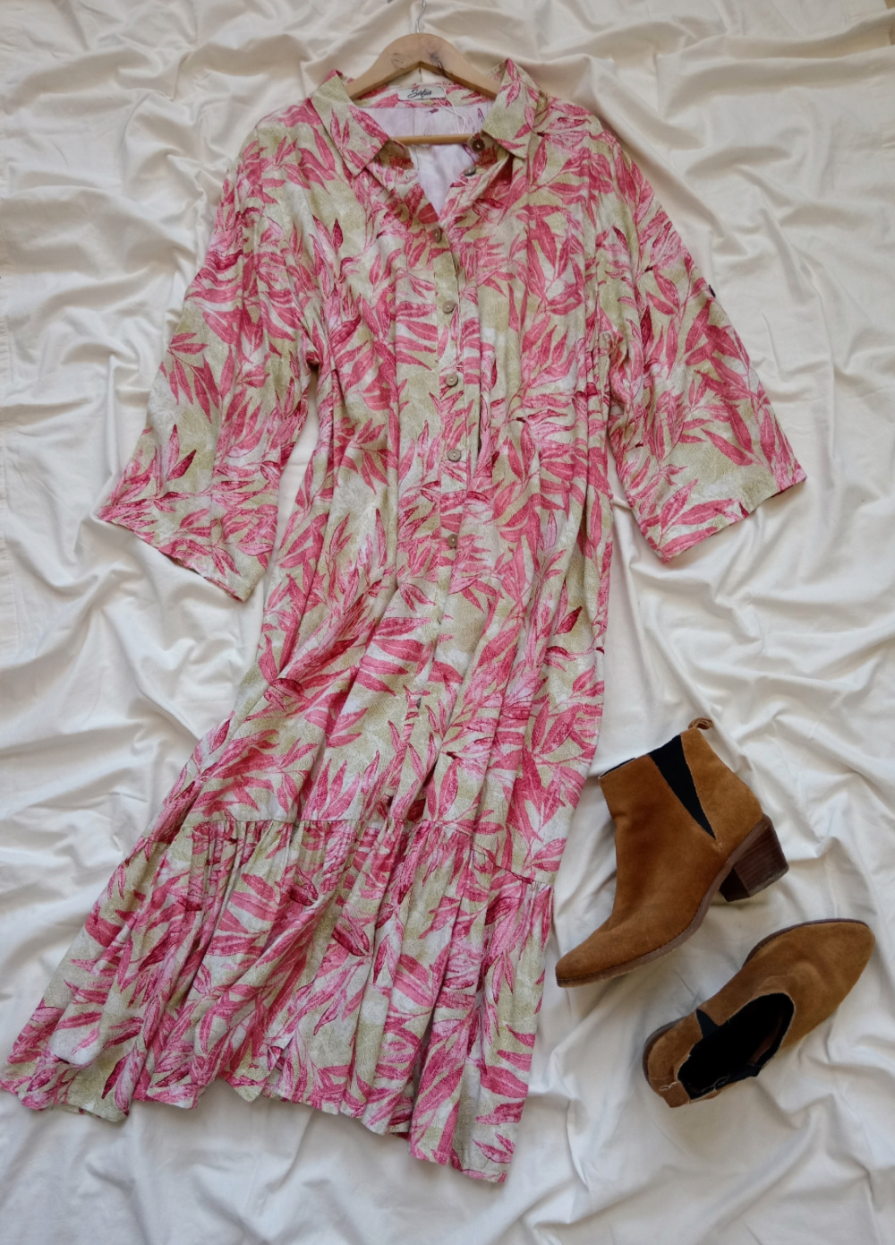 Платье - рубашка Safia  размер plus size