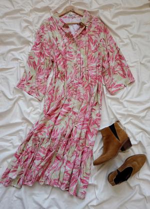 Платье - рубашка Safia  размер plus size