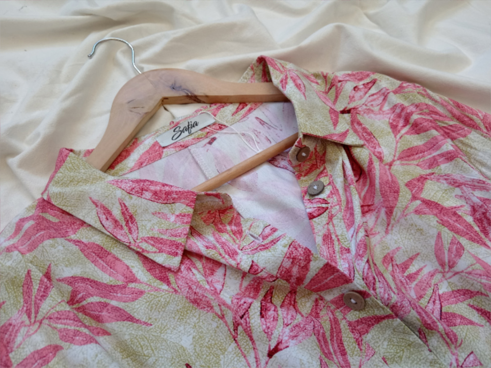 Платье - рубашка Safia  размер plus size