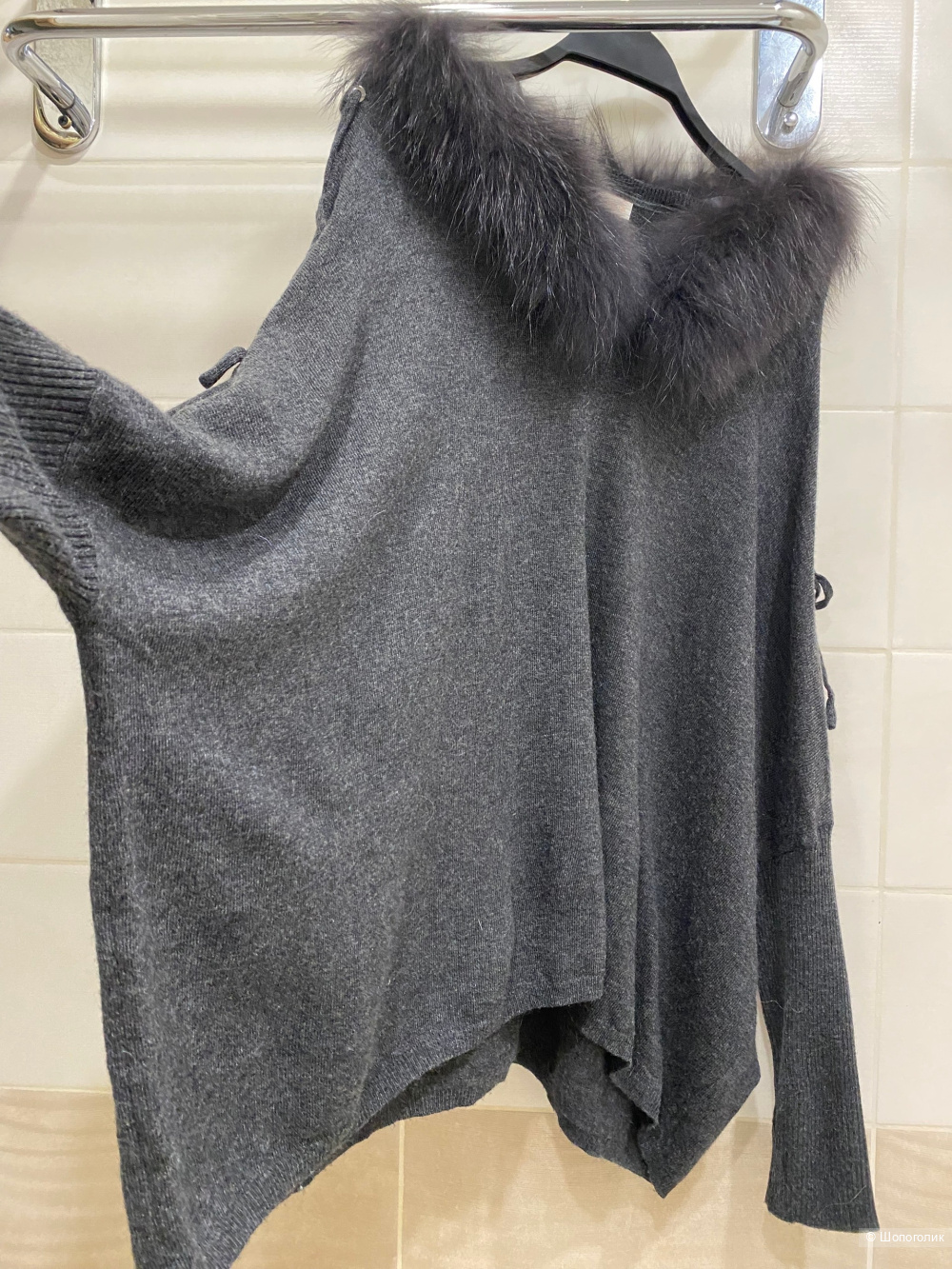 Джемпер -пончо  Version Feminin.One size