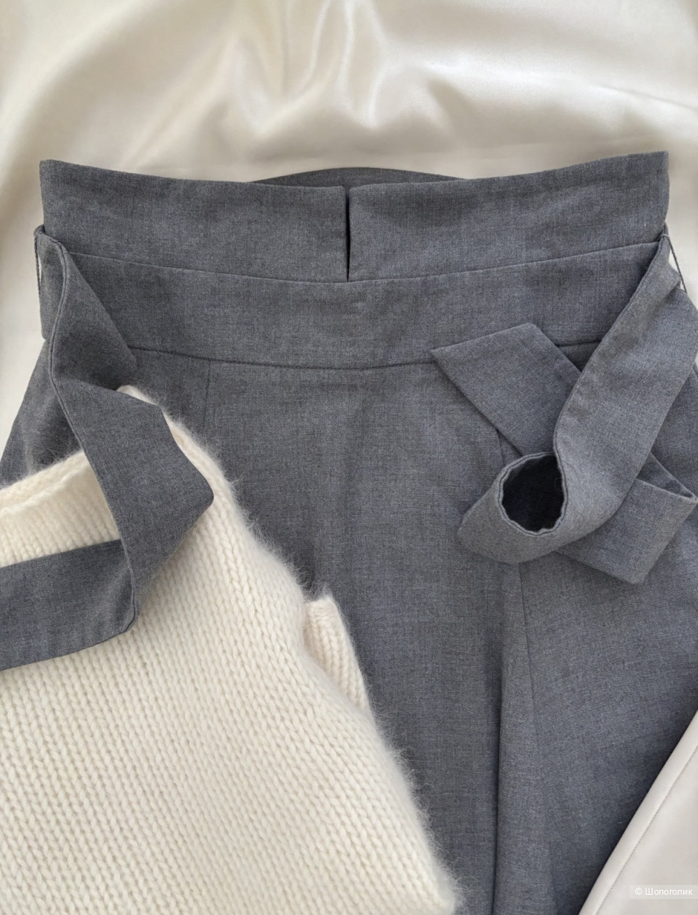 Шерстяная юбка CAROLL PARIS размер S-M