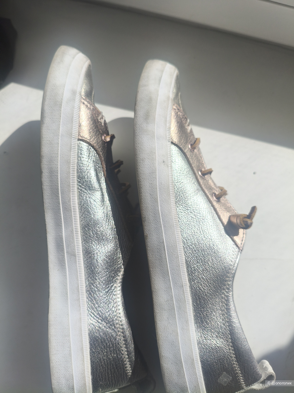Кожаные кеды Sperry размер 42