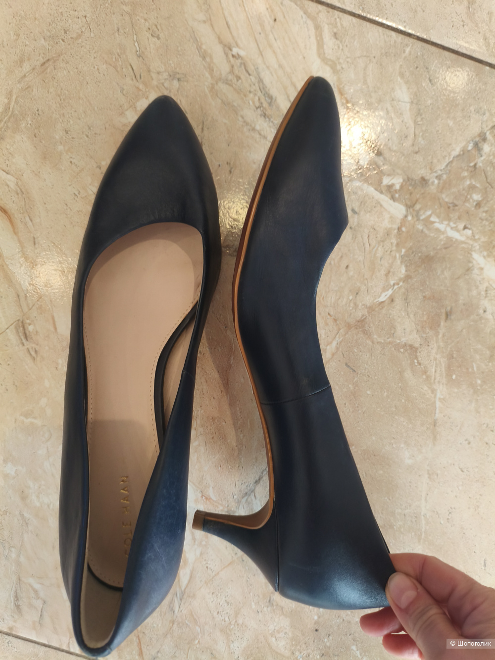 Кожаные туфли Cole Haan размер 41