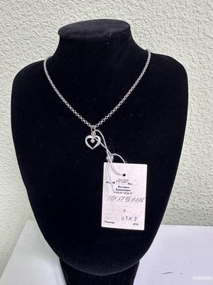 Подвеска с бриллиантом Кристалл- Диамант