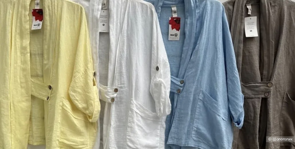 Пиджак лен Puro Lino Rosa 99, 46-54