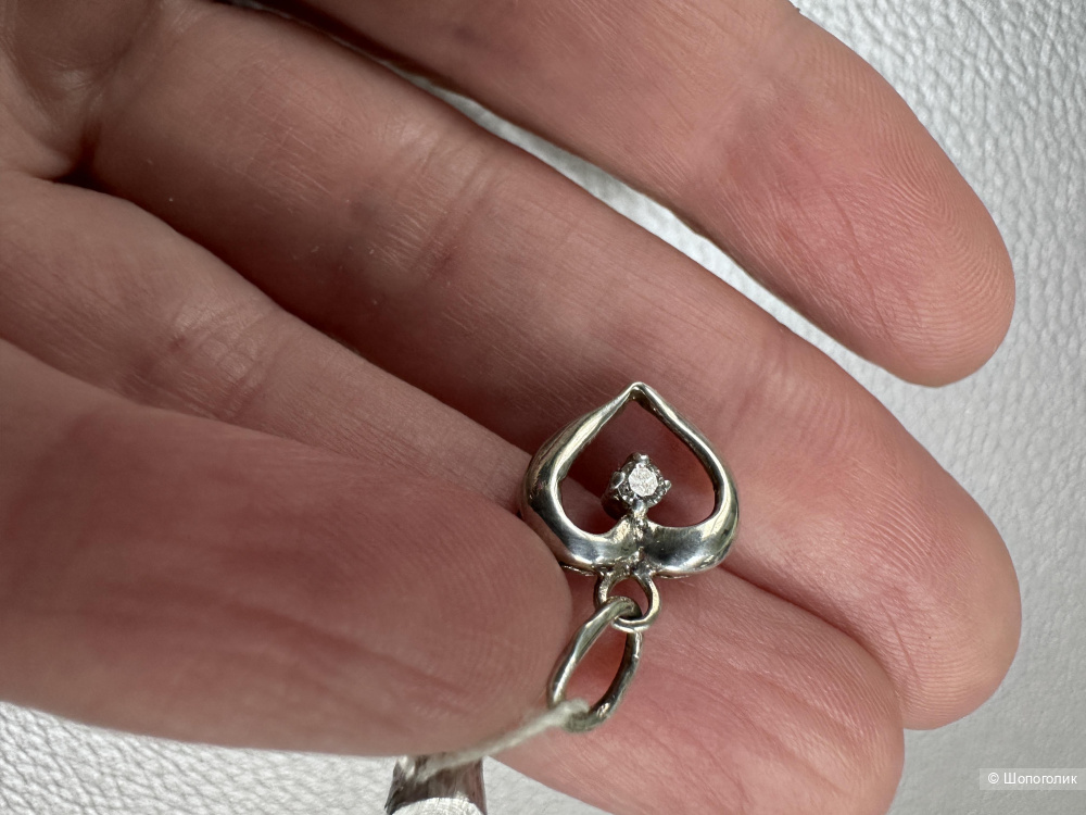 Подвеска с бриллиантом Кристалл- Диамант