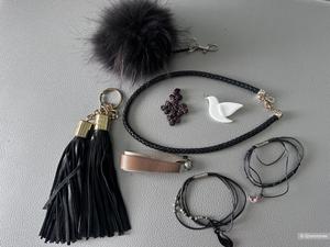 Сет аксессуаров из кожи one size