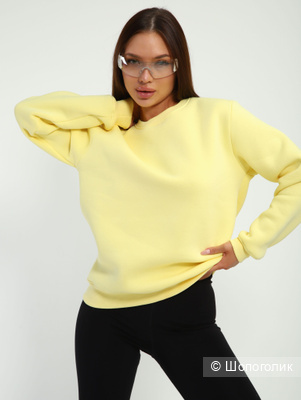 Толстовка-свитфот, новая, унисекс, 44-48