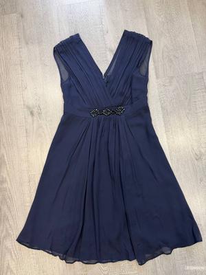 Платье 1.2.3 Paris темно-синее, размер S/M