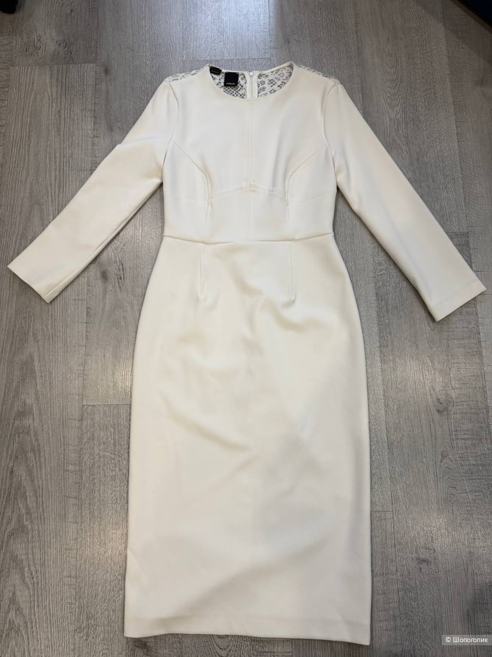 Платье pinko с кружевом, размер 42 (S)